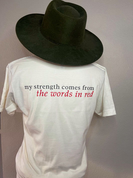 Red Letters T-shirt