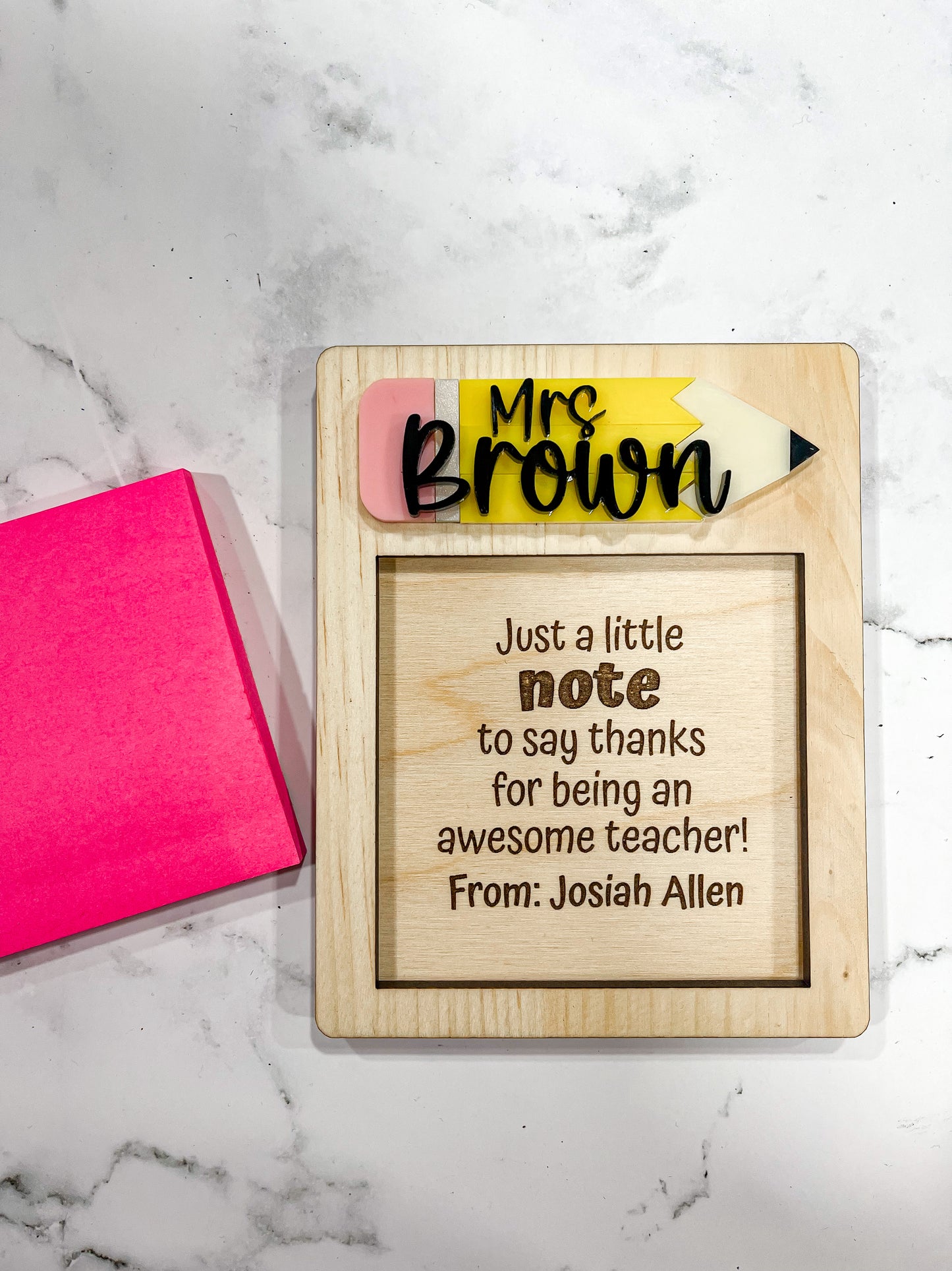 Teacher Note Pad