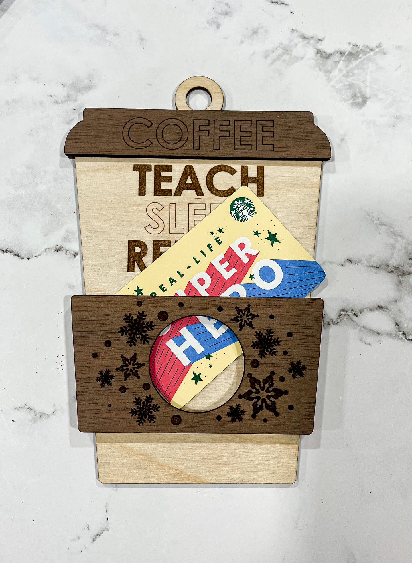Teacher Gift Card Holders (Coffee)