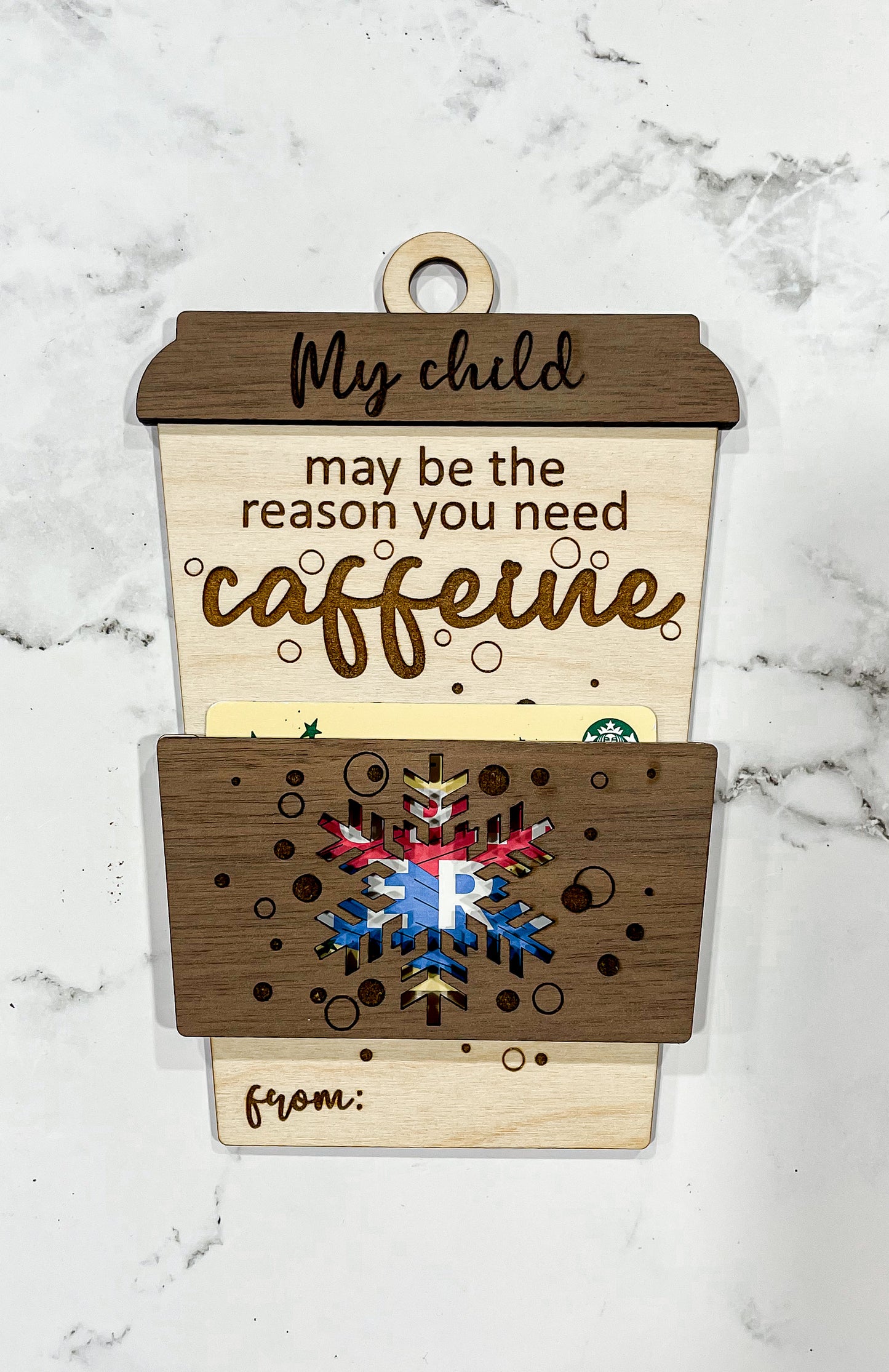 Teacher Gift Card Holders (Coffee)