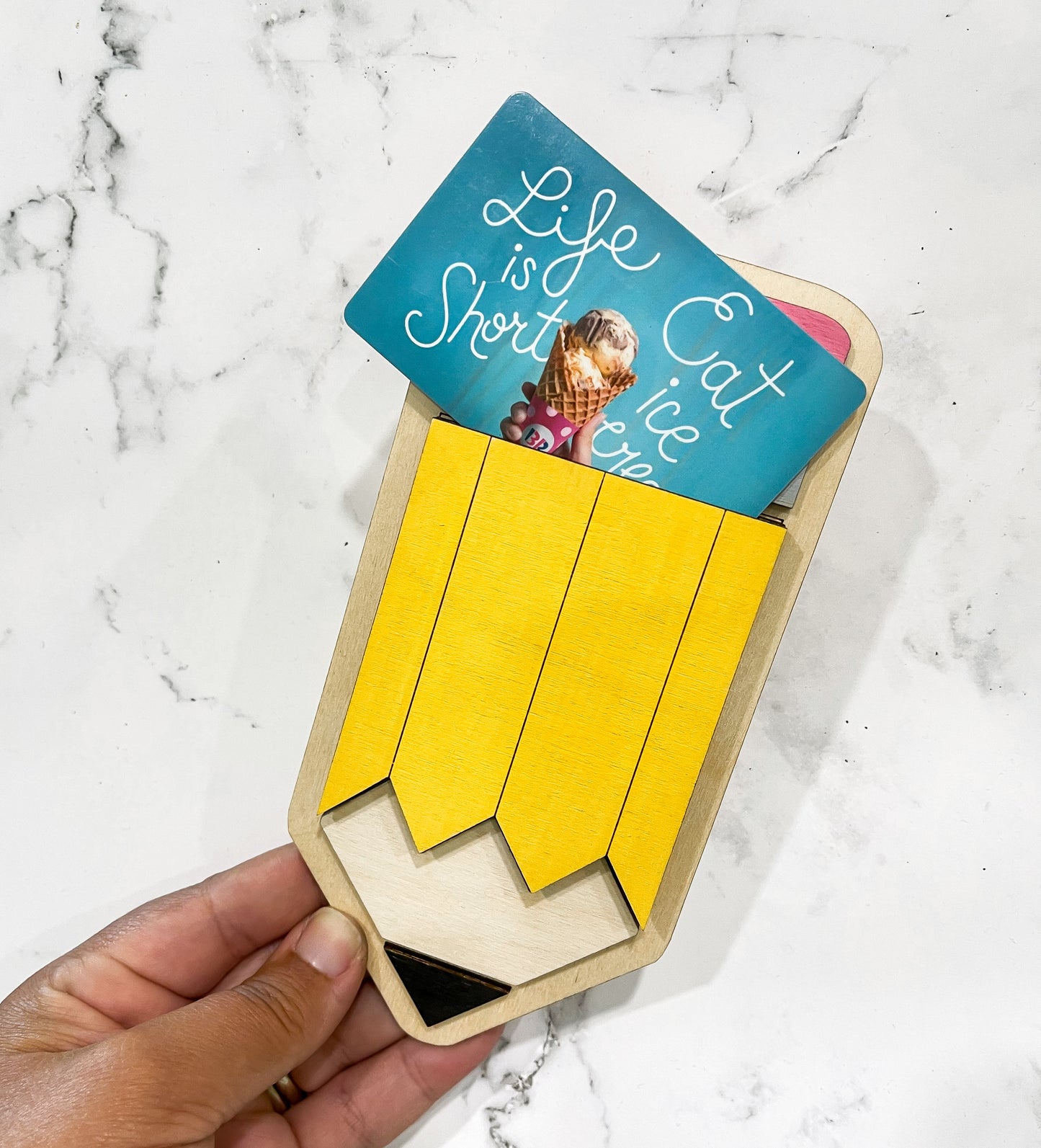 Teacher Gift Card Holders (Pencil)
