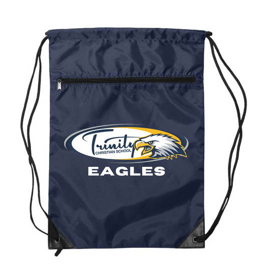 Drawstring Backpack with Logo