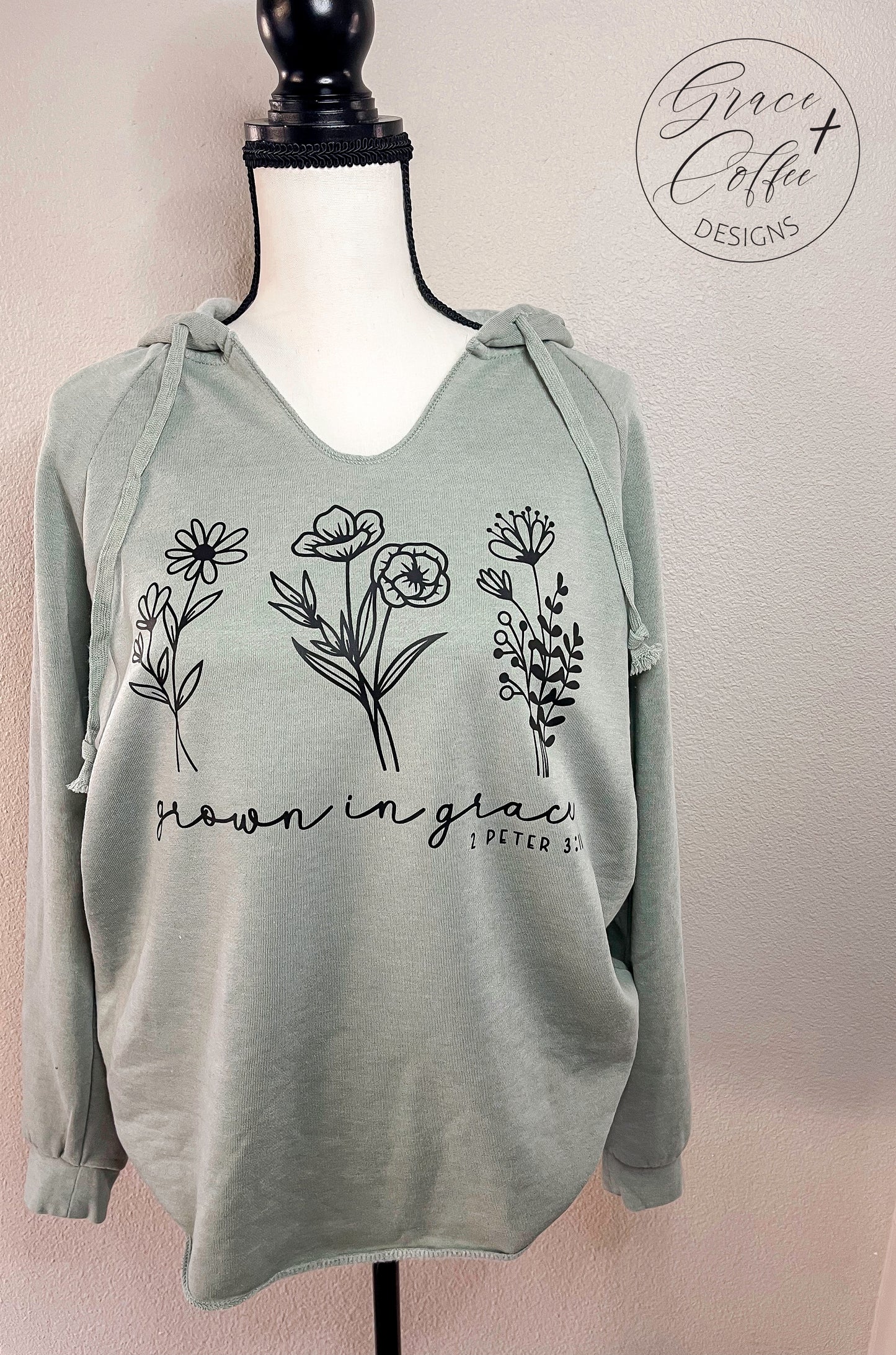 Grown in Grace - Lightweight Hoodie