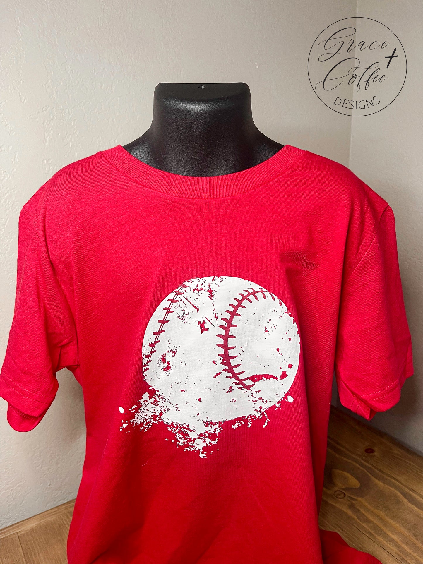 Kids - Baseball Splatter Tee
