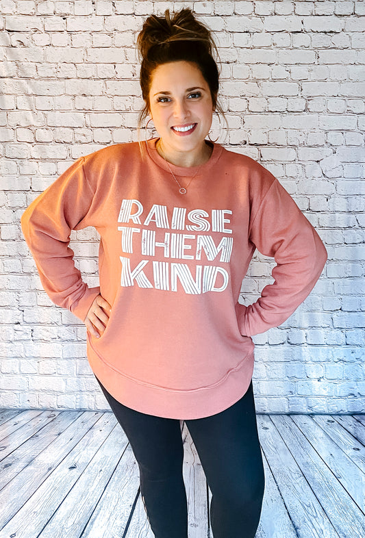 Raise Them Kind - Women's Scoop Fleece Sweatshirt