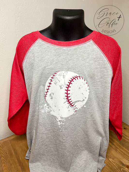 Kids - Baseball Splatter Jersey